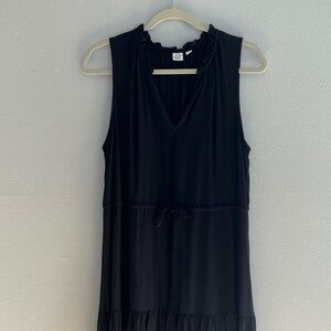 Gap sleeveless black dress Size L